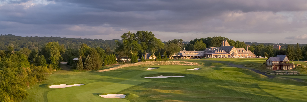 Golf Course with Mountains in the background